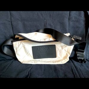 Black and white recycled Fanny pack
